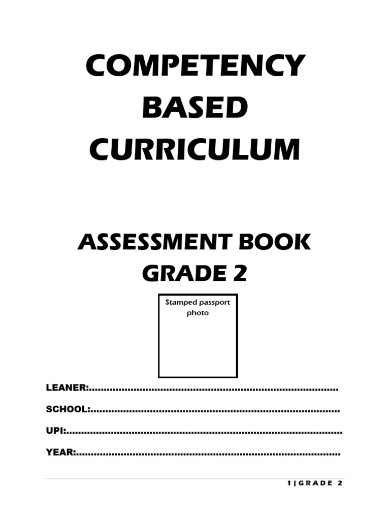 Grade 2 Competency-Based Assessment Guide | PDF | Reading Comprehension ...