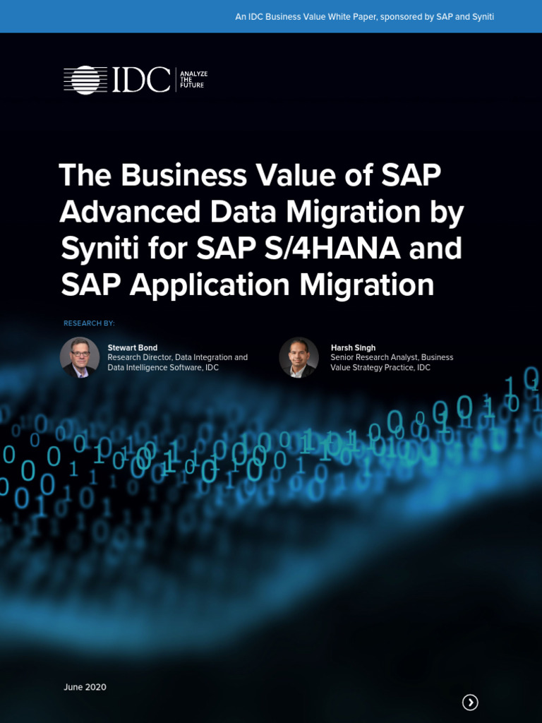 Business Value of SAP Data Migration | PDF | Cloud Computing | Data