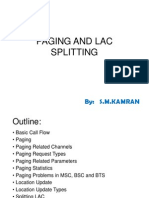 Paging and Lac Splitting