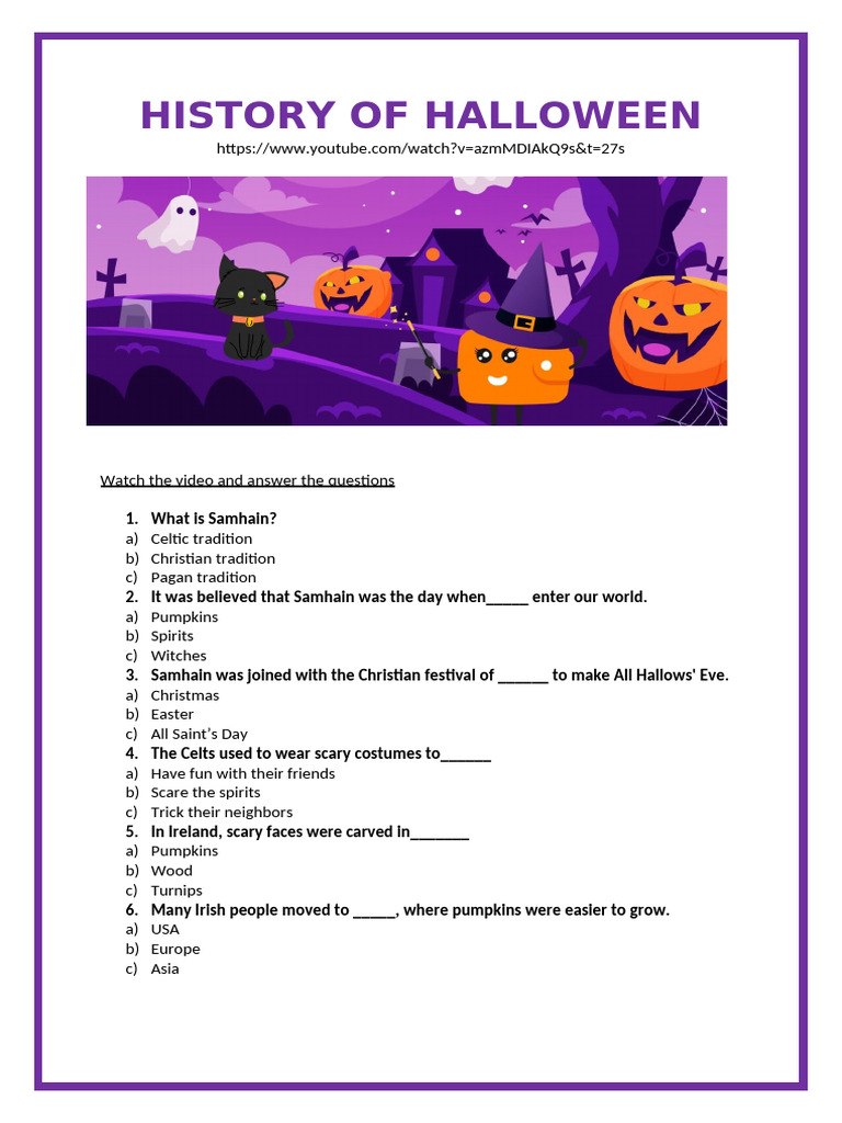 Origins and Traditions of Halloween | PDF | Halloween | Trick Or Treating