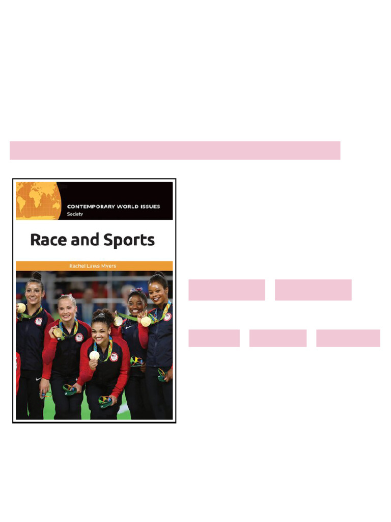 Race And Sports A Reference Handbook Rachel Laws Myers ebook easy open ...