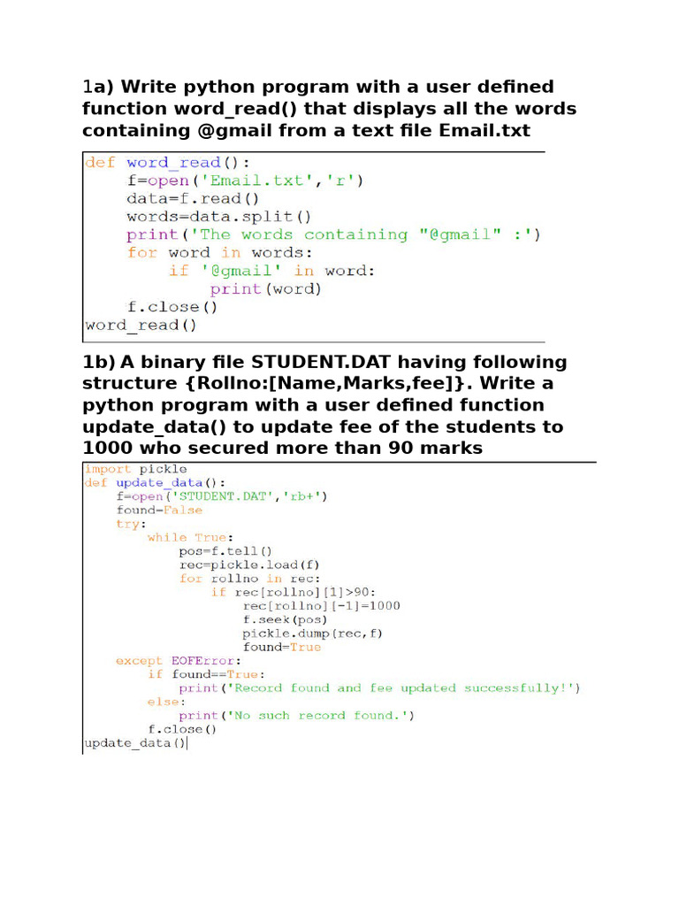 Cs Practical | PDF