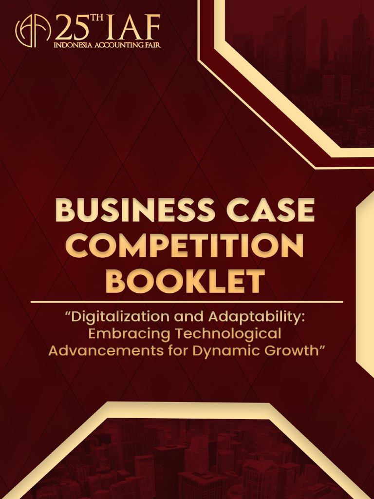 The 25th IAF Business Case Competition Booklet | PDF