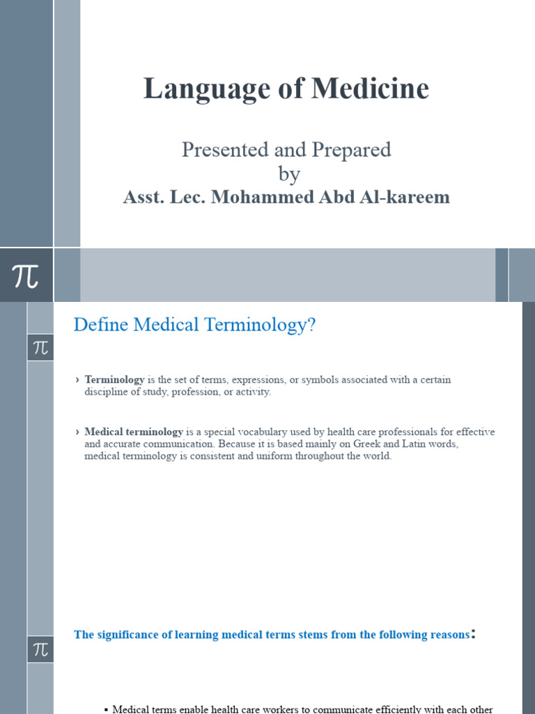 Understanding Medical Terminology Basics | PDF | Linguistics | Languages