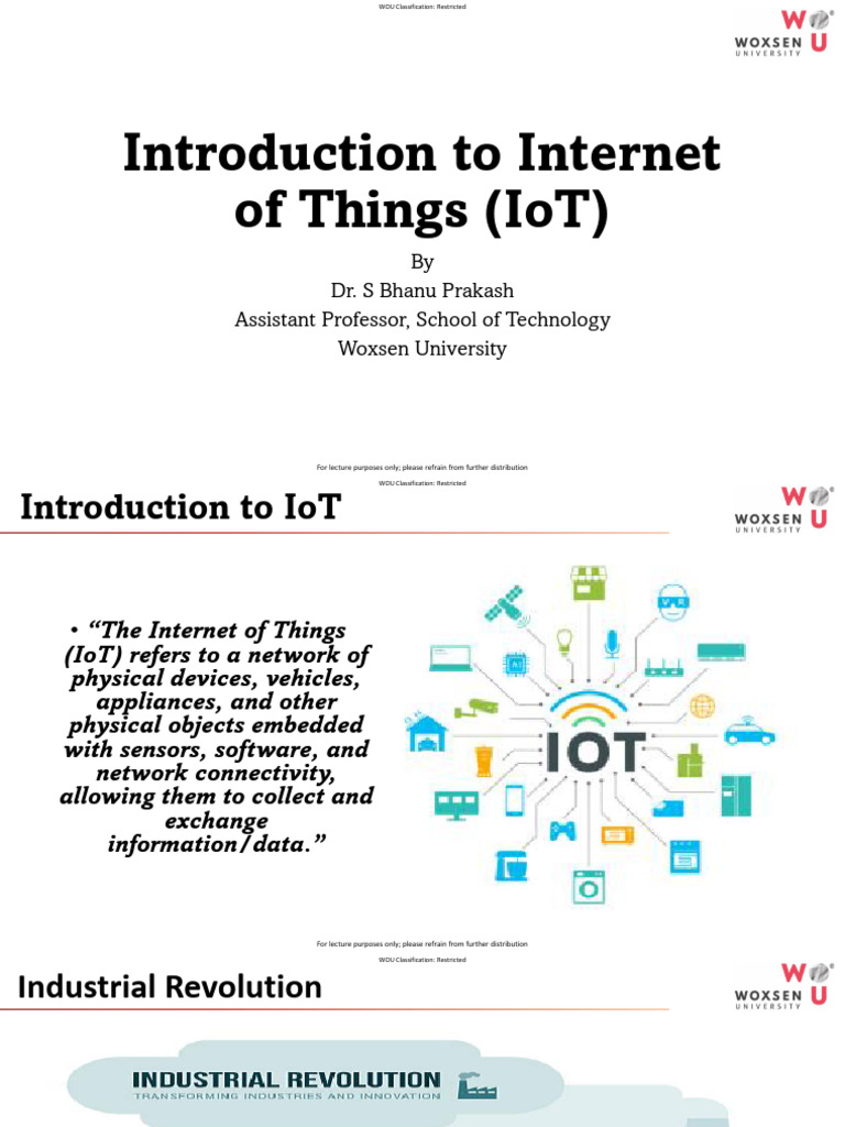 Introduction to Internet of Things (IoT) | PDF | Internet Of Things ...