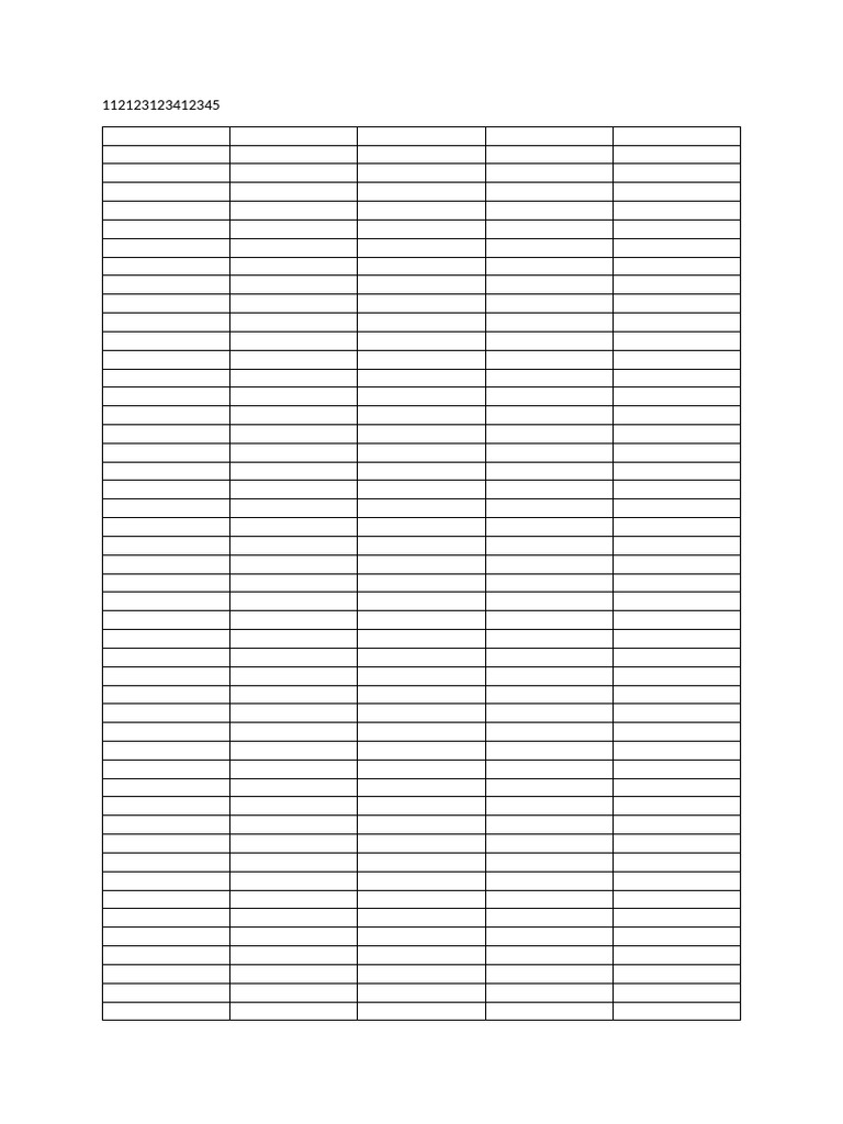 Document Structure Overview | PDF