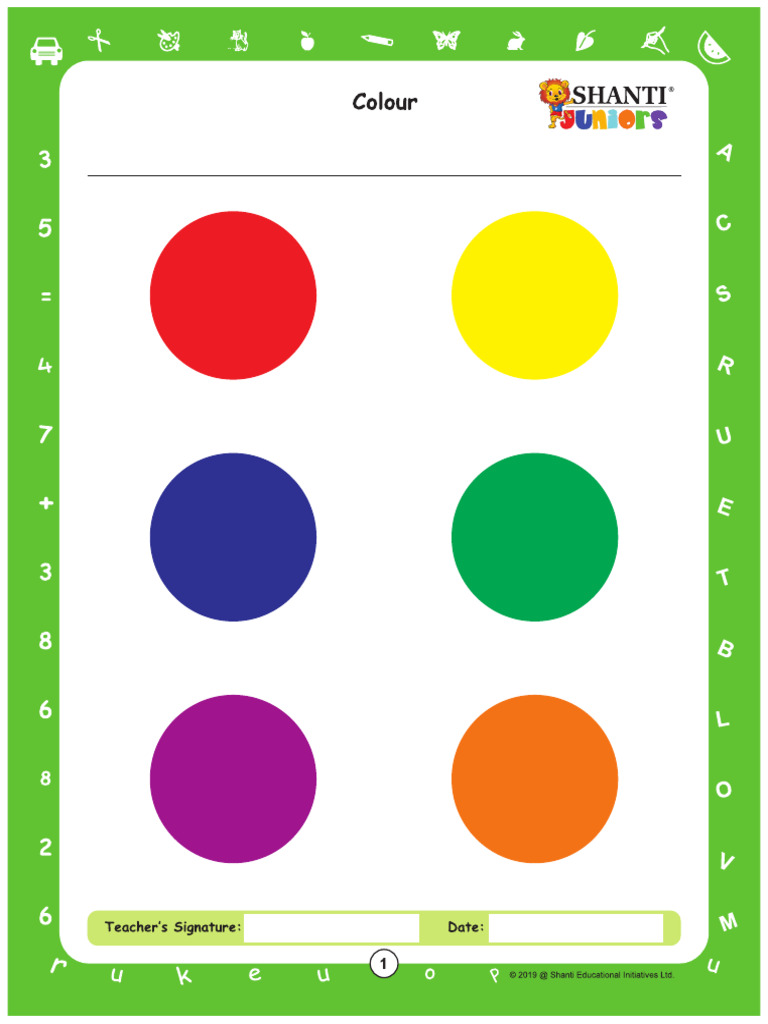 Nursery - Formative Assessment (Sem-2) | PDF
