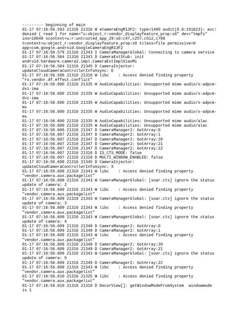 Log Cat 1768612616502 | PDF | Computer Architecture | Computing