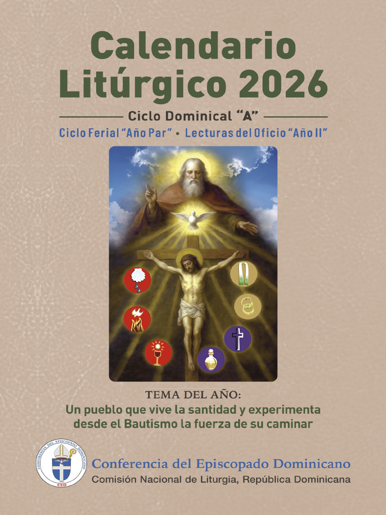 Calendario Litúrgico 2025-2026 | PDF | Prestado | Pascua de Resurrección