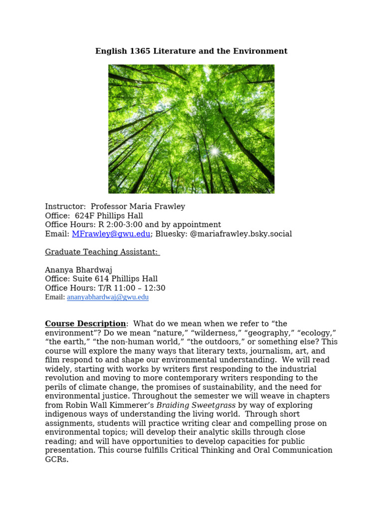 1365 Syllabus Spring 2026 | PDF | Academic Integrity | Emergency
