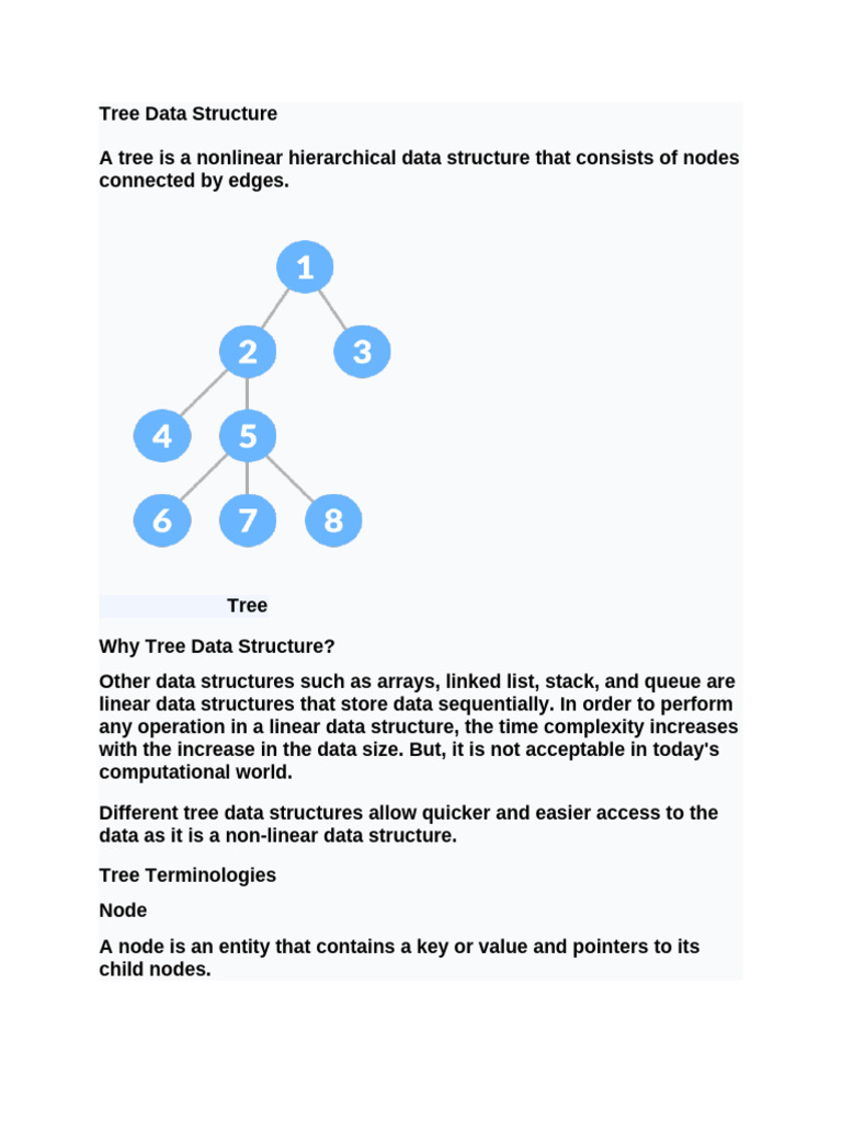 Understanding Tree Data Structures | PDF