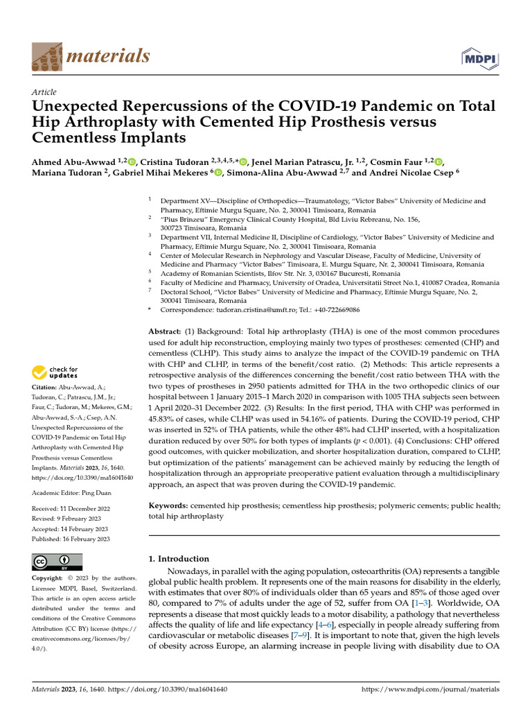 Unexpected Repercussions of the COVID 19 | PDF | Health Care | Medicine