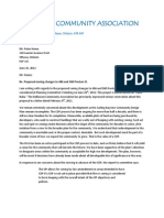 DCA Soho Italia Planning Committee Letter June 24
