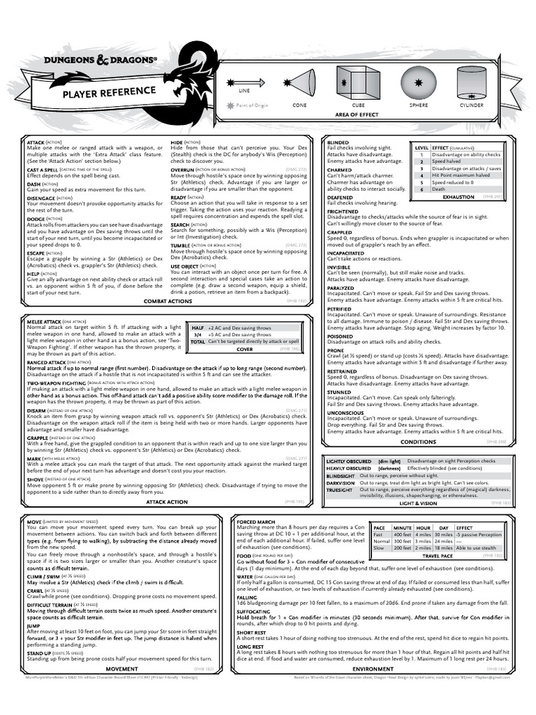 D&D Movement and Combat Mechanics Guide | PDF | Grappling
