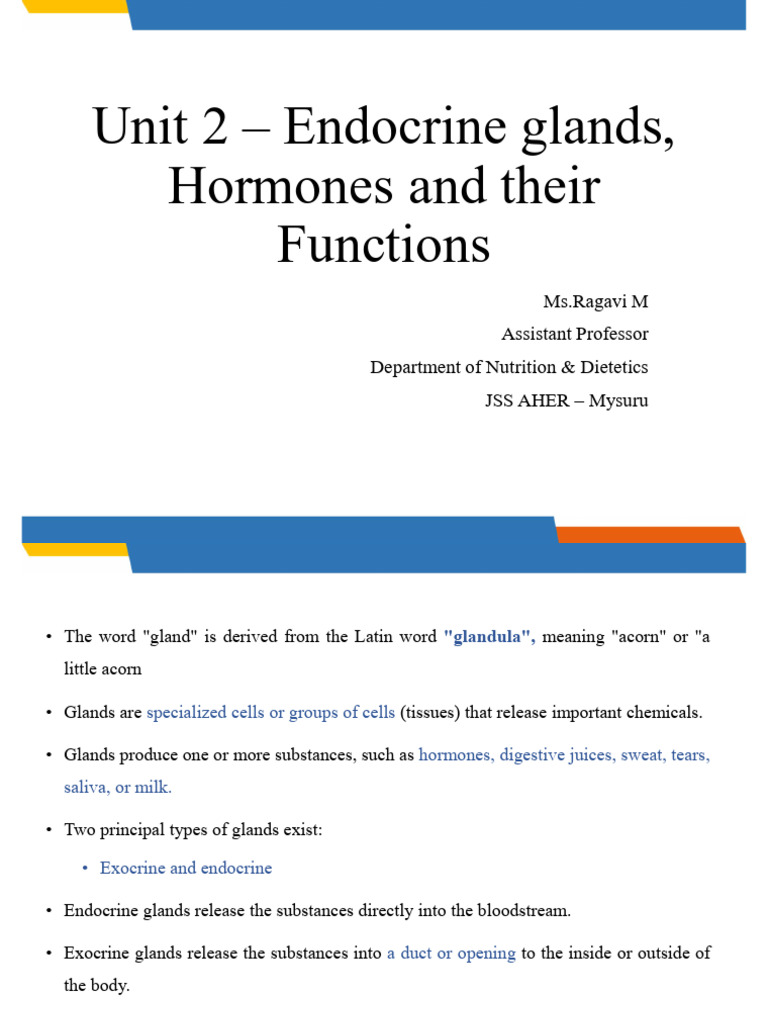 Unit 2 - Endocrine | PDF | Pituitary Gland | Luteinizing Hormone