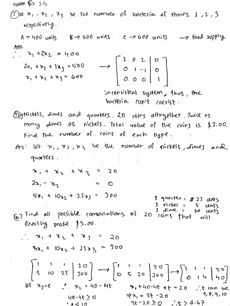 Matrix Applications | PDF