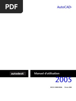 Manuel Autocad 2005 Autocad Autodesk