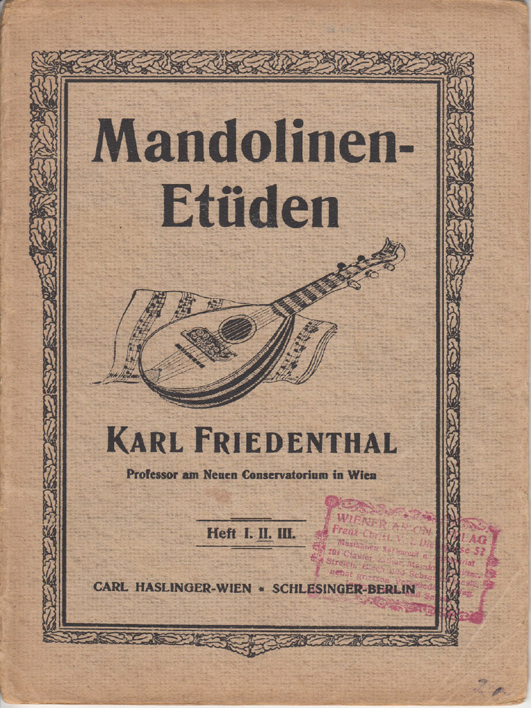 Friedenthal Etueden Heft 2a | PDF