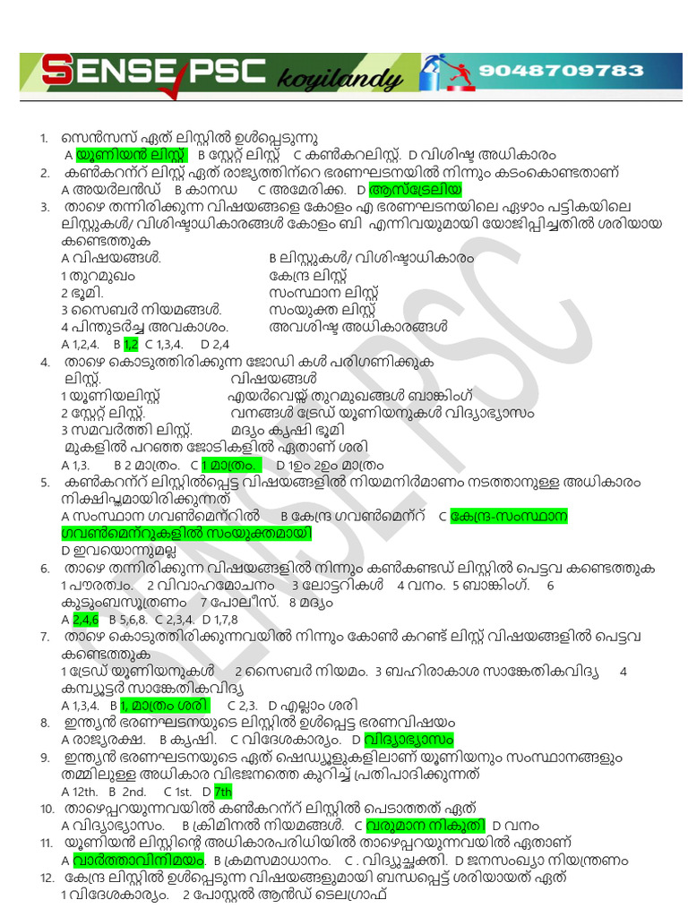 CLGS 5 Q A | PDF