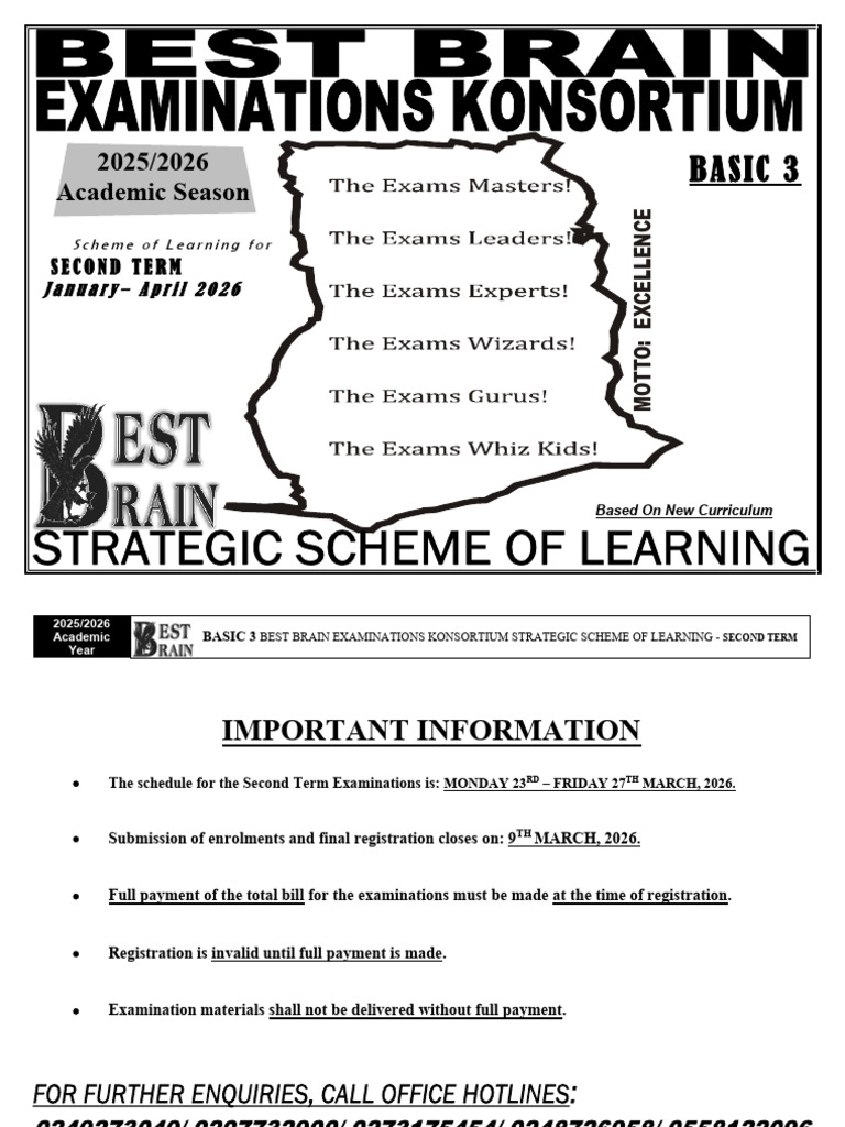 Basic 3 Second Term Learning Scheme | PDF | Reading Comprehension | Shape