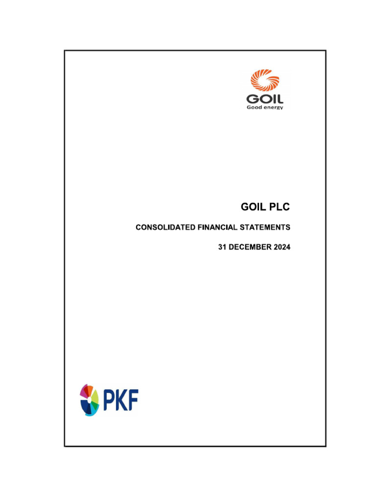 Goil Financial Statement | PDF