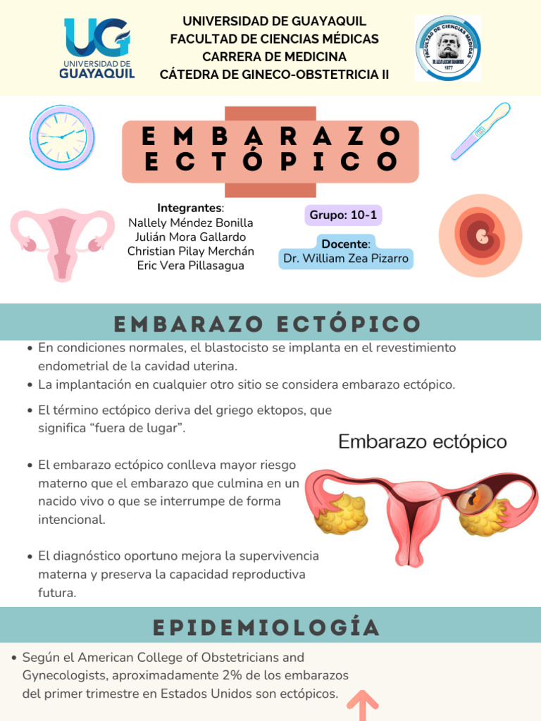 Embarazo Ectópico: Diagnóstico y Tratamiento | PDF | El embarazo ...