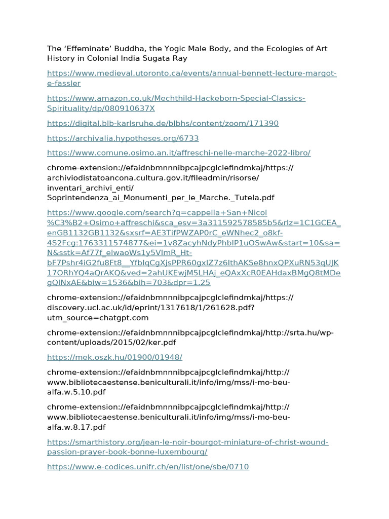 Document - notes with lists of links | PDF | Computer File Formats