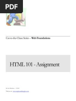 HTML Assignment | PDF | Html Element | Html