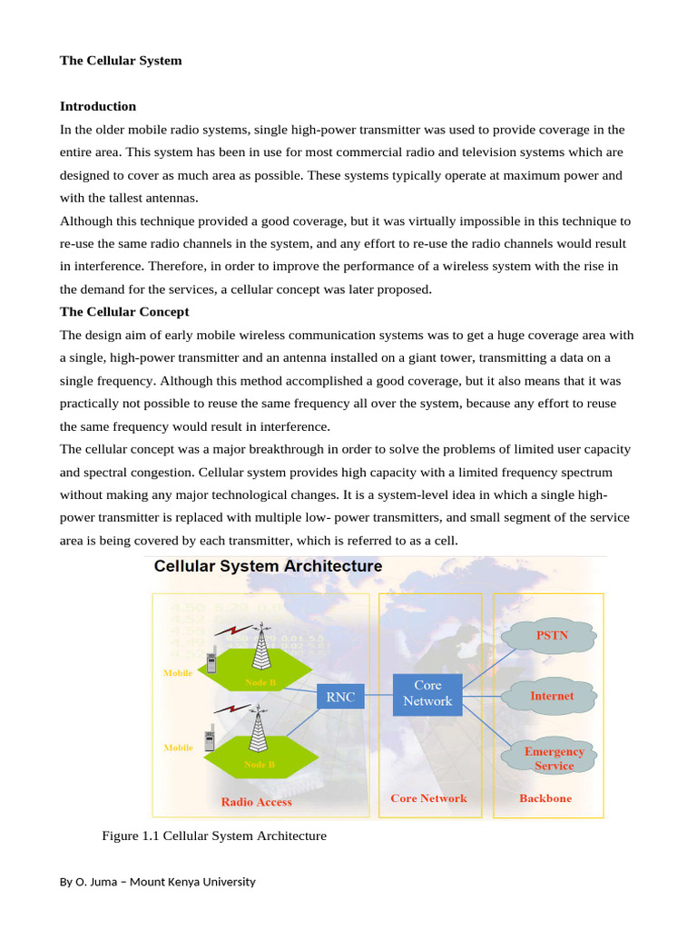 Understanding Cellular Systems and Concepts | PDF | Duplex ...