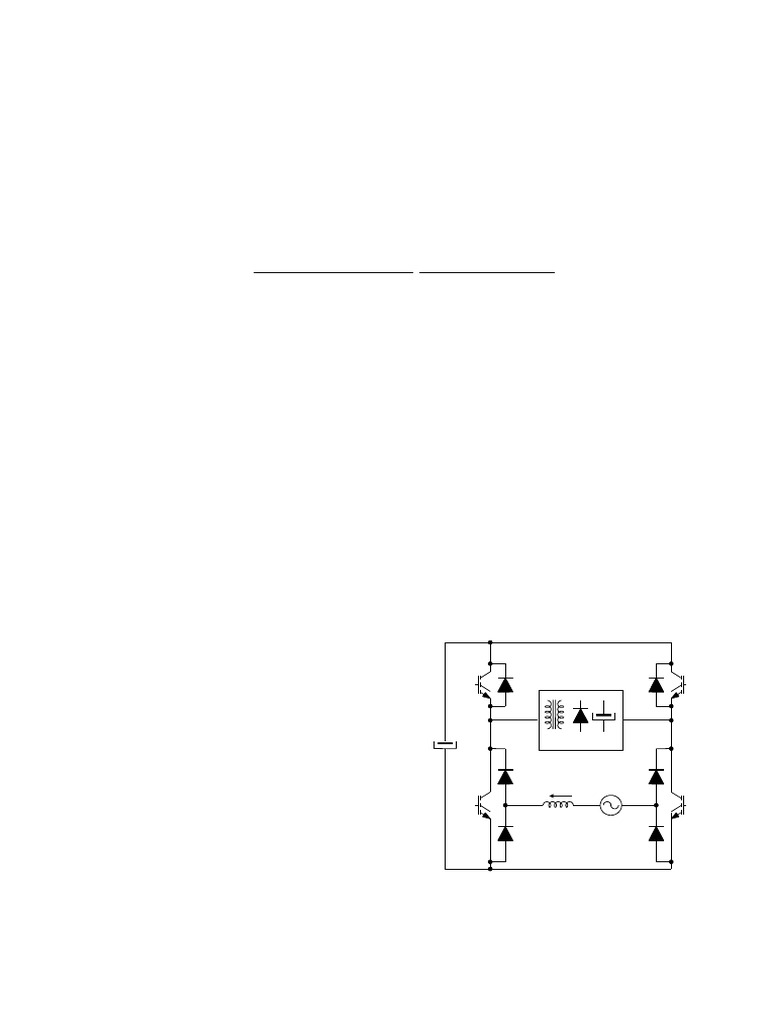 Integrated PWM AC/DC Converter Design | PDF | Rectifier | Power Inverter