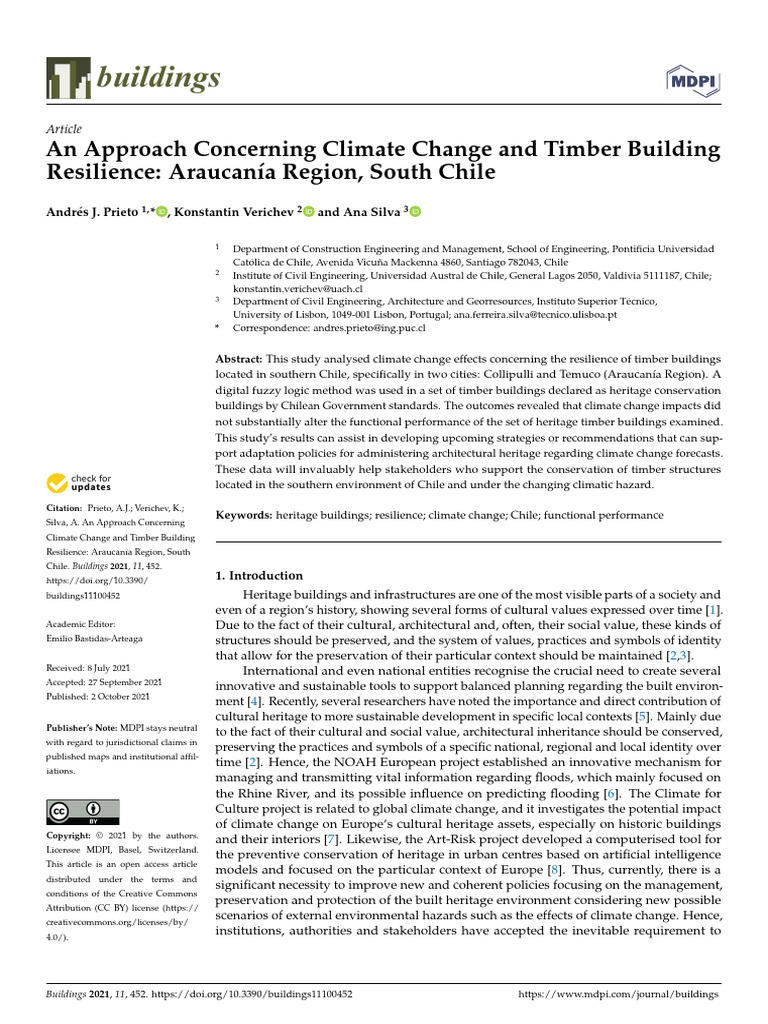 buildings-11-00452 | PDF | Climate | Climate Change