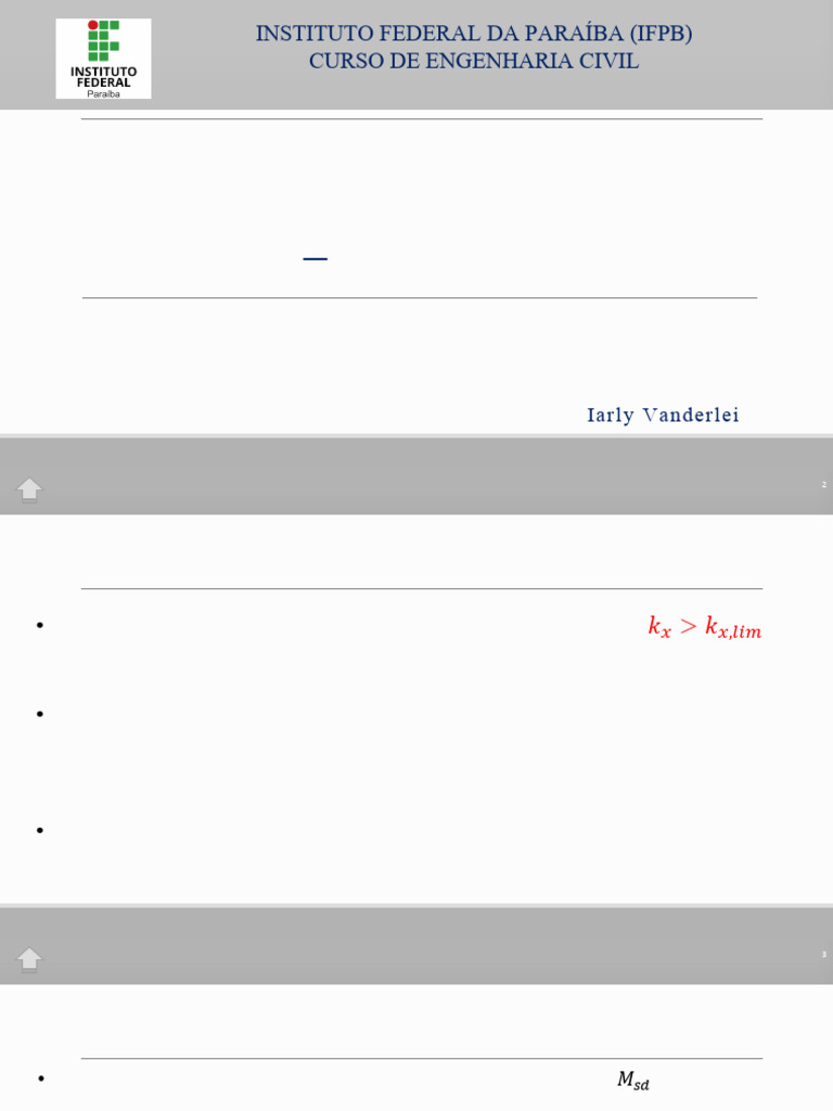 Dimensionamento de Vigas com Armadura Dupla | PDF | Viga | Flexão (Física)