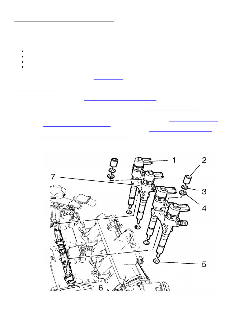 Fuel Injector Replacement Guide | PDF | Fuel Injection | Pipe (Fluid ...