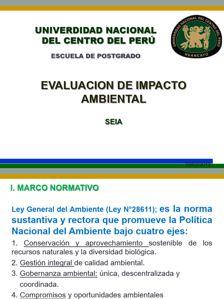 Evaluación de Impacto Ambiental SEIA | PDF | Evaluación de impacto ...