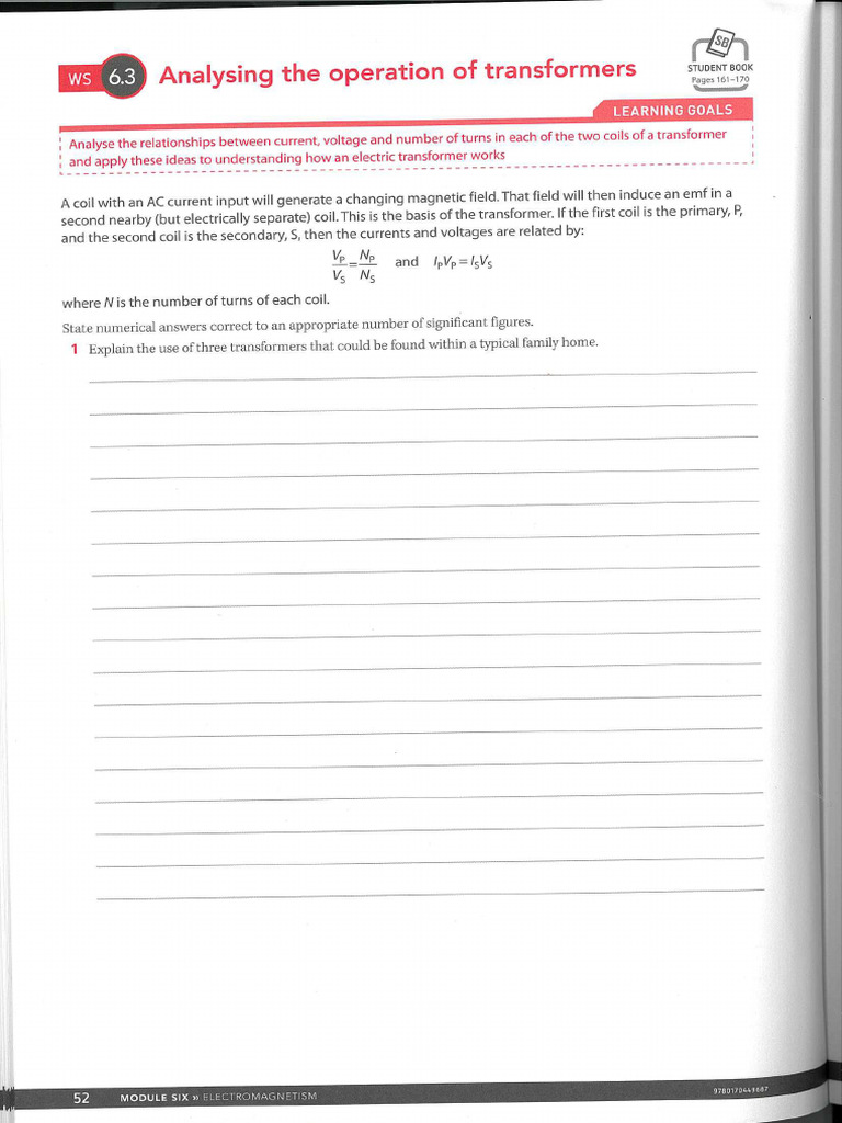 Transformer Operation Analysis Guide | PDF | Transformer | Electrical ...