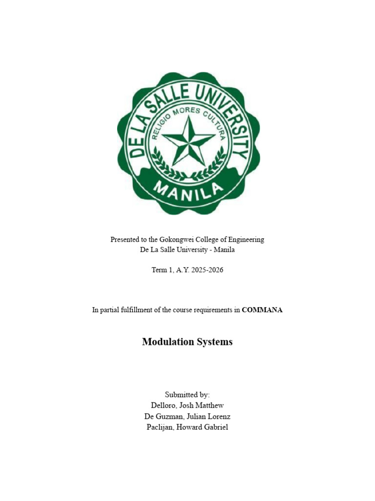 MATLAB Modulation System Simulation | PDF | Frequency Modulation ...