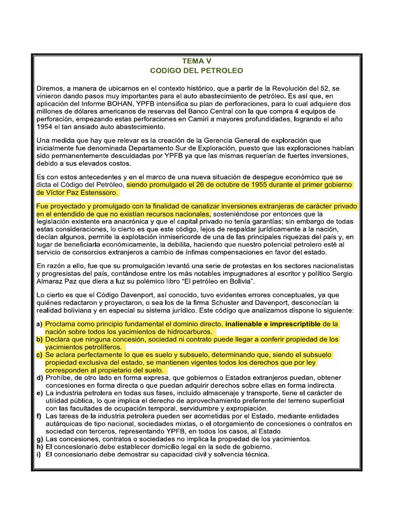 Tema de Ley Segundo Parcial | PDF