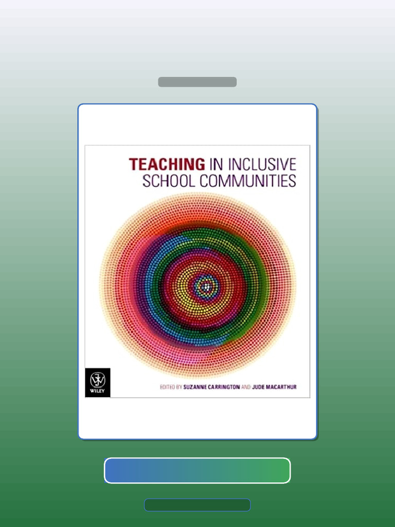 Test Bank for Teaching in Inclusive School Communities | PDF | Multiple ...