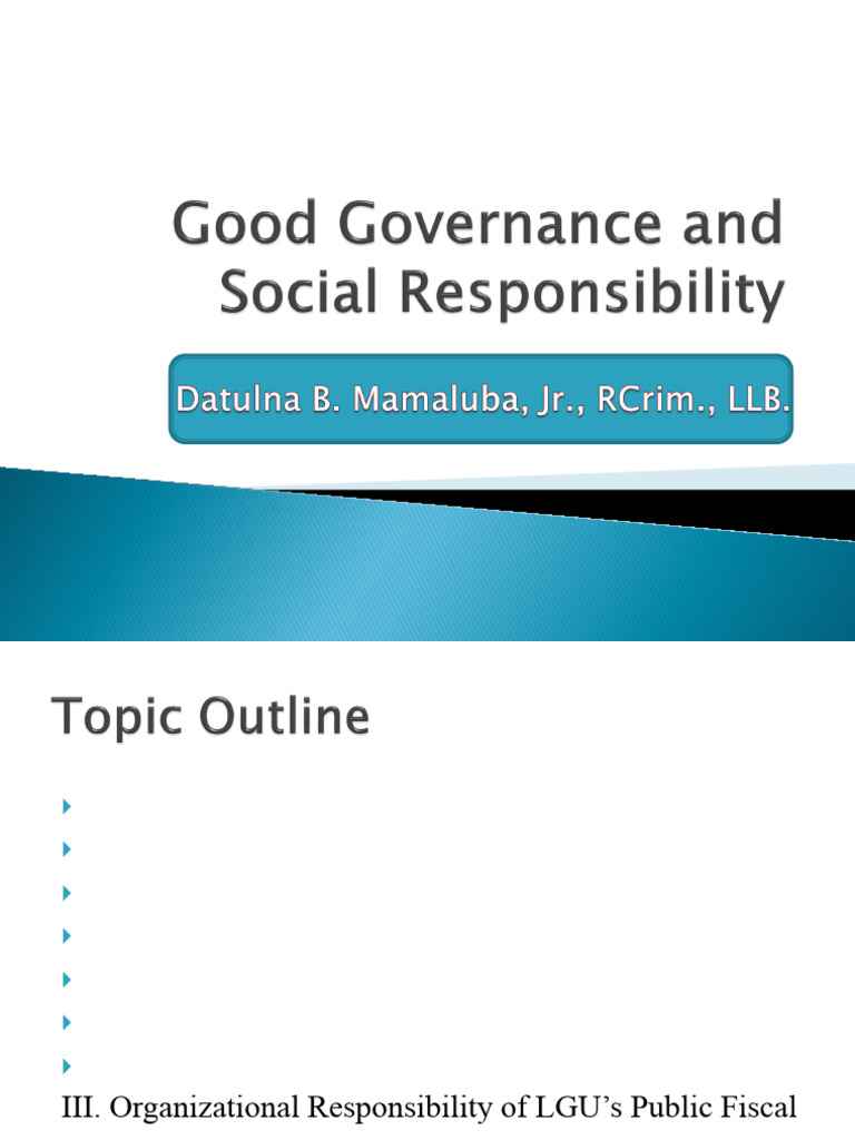 Understanding Local Government Units in the Philippines | PDF ...