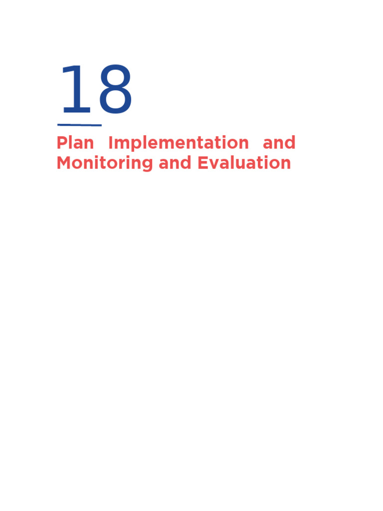 Chapter 18_Plan Implementation and Monitoring and Evaluation 2024-10-08 ...