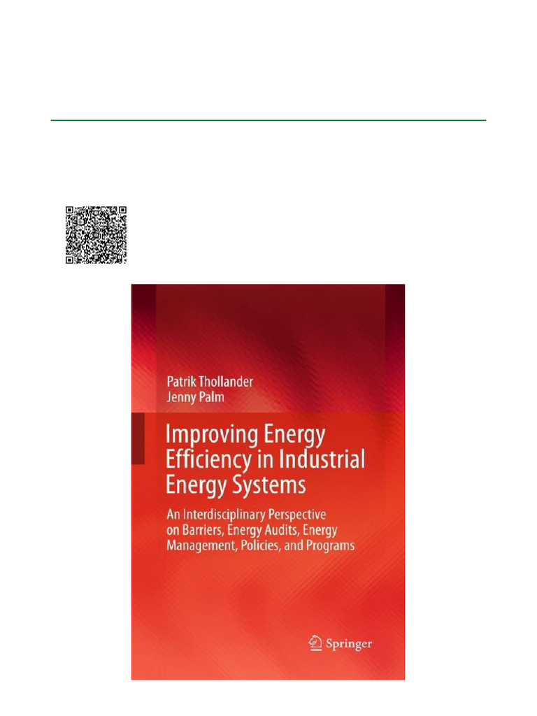 Energy Efficiency in Industrial Systems | PDF | Interdisciplinarity ...