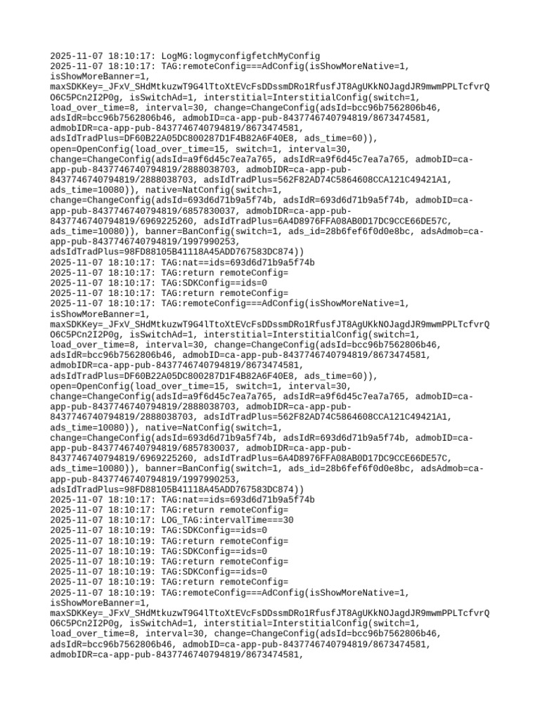 Ad Configuration Log for 2025 | PDF | Computing