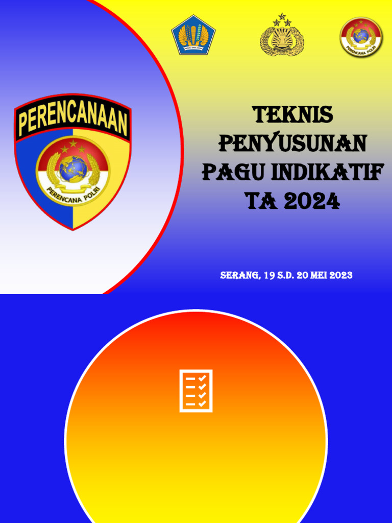 Pagu Indikatif TA 2024 Polda Banten | PDF