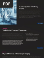 Radiography vs. Fluoroscopy Explained | PDF | Radiography | X Ray