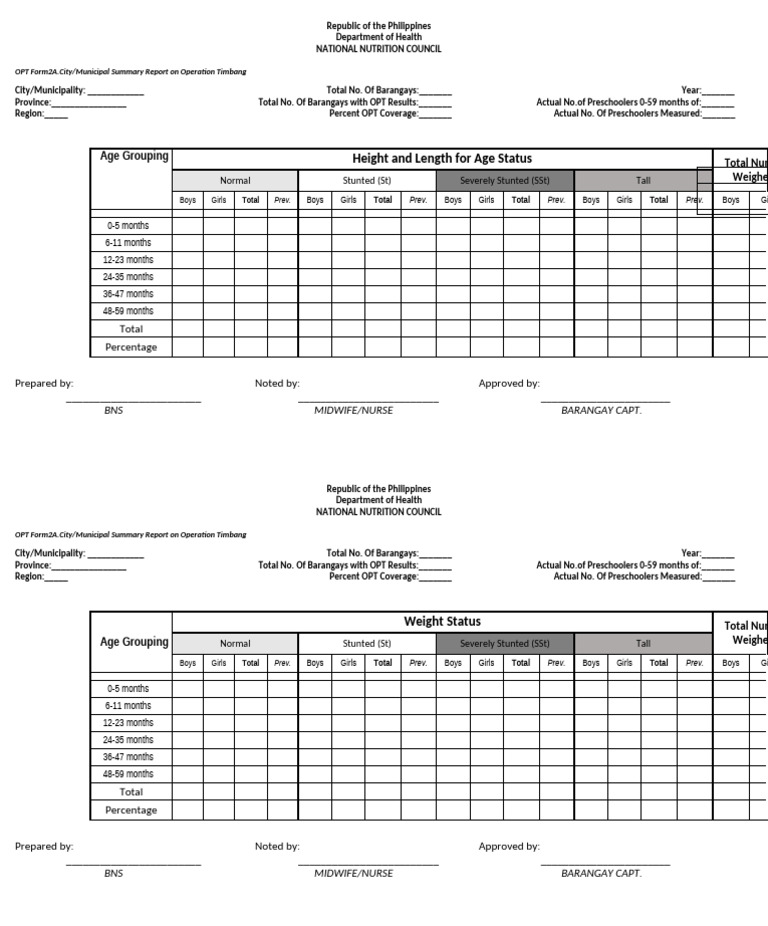 OPTForm2A | PDF | Health Care