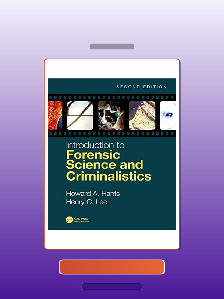 Test Bank for Introduction to Forensic Science and Criminalistics ...