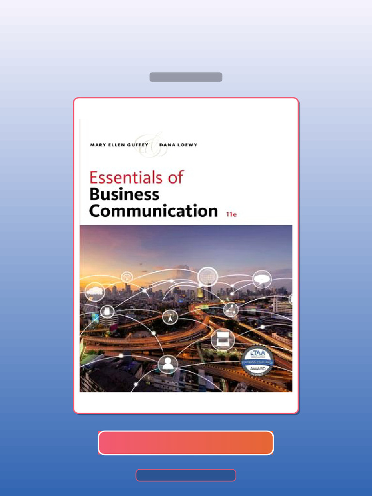 Test Bank for Essentials of Business Communication 11th Edition Mary ...