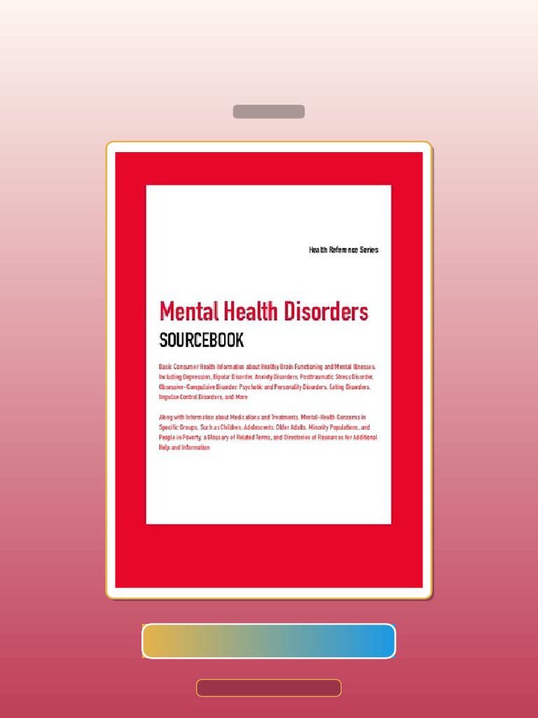 Test Bank for Mental Health Disorders Sourcebook 1st Edition | PDF ...