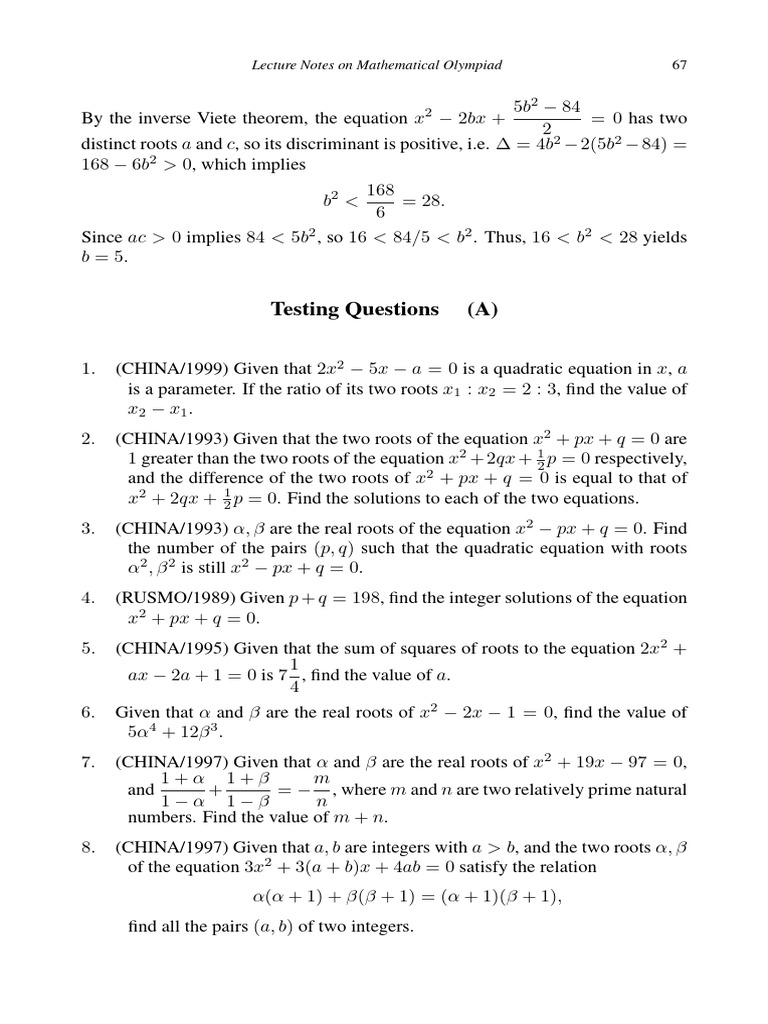 Lecture Notes 2 9 | PDF | Equations | Zero Of A Function