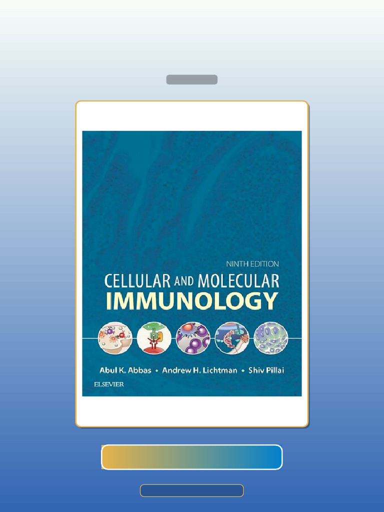 Test Bank for Cellular and Molecular Immunology 9th Edition | PDF ...